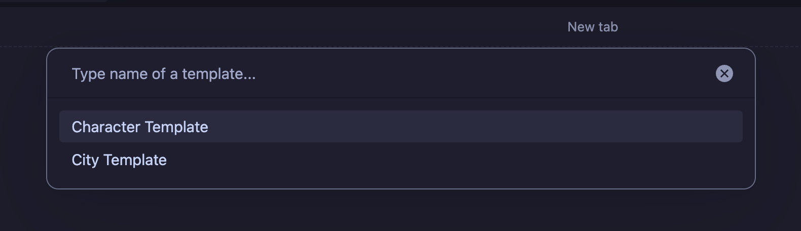 Inserting a pre-made template in Obsidian