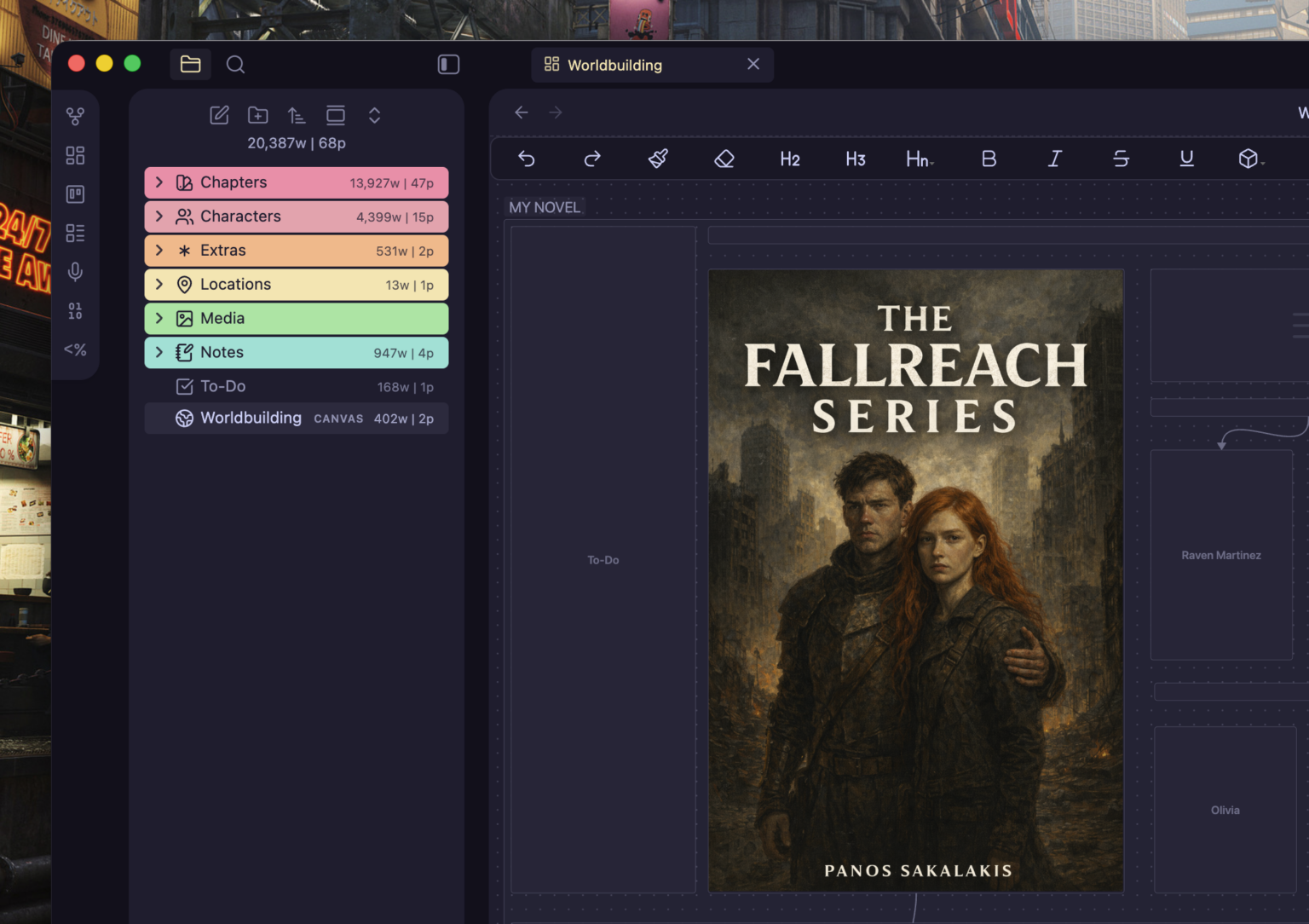 Colorful Folder Structure