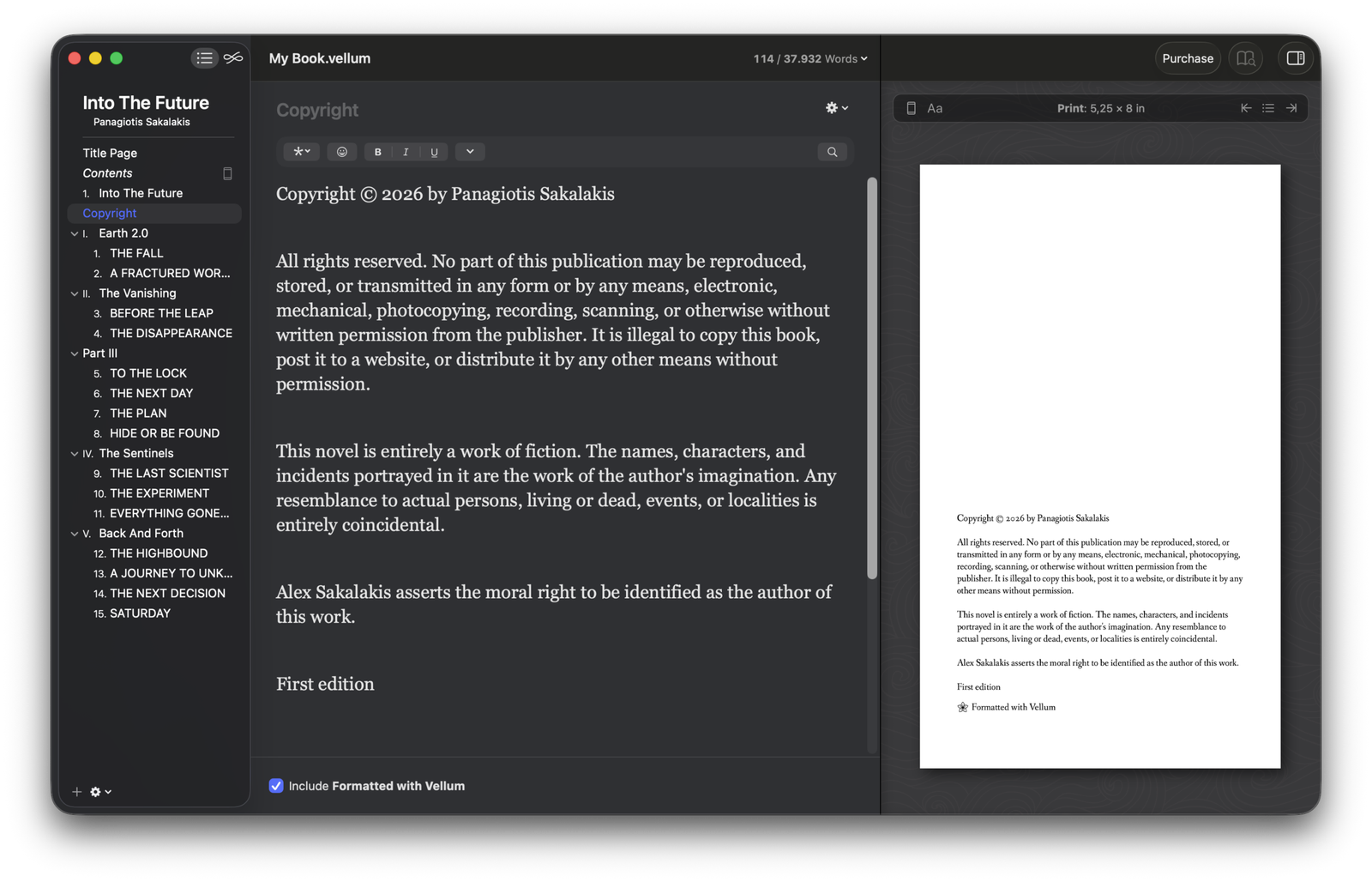 Vellum Dark Mode