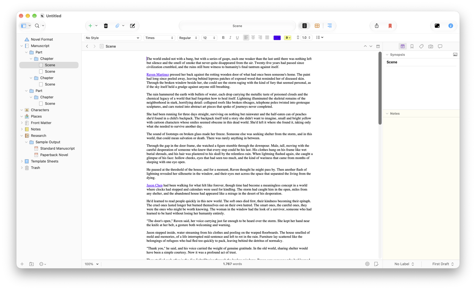 Scrivener for macOS